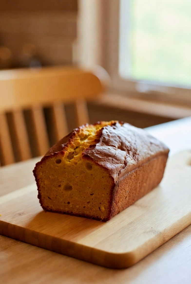 Salted Caramel Pumpkin Protein Bread