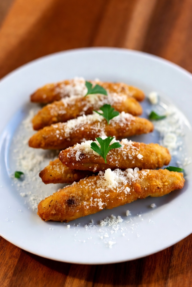 Parmesan Chicken Fingers